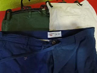 3 Pantalón Corto Springfield Lino XL