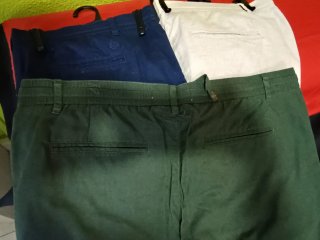 3 Pantalón Corto Springfield Lino XL
