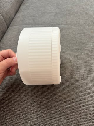 Organizador Maquillaje Giratorio Blanco