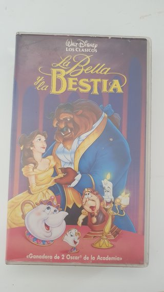 La Bella y la Bestia VHS Disney Clásicos