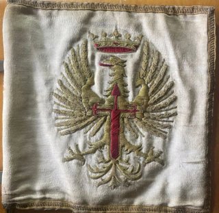 Bandera bordada artillería 1940