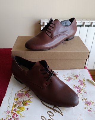 Derbies Ninito Piel Marrón Talla 41 de 149€