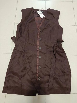 Vestido Mango cereza (L)