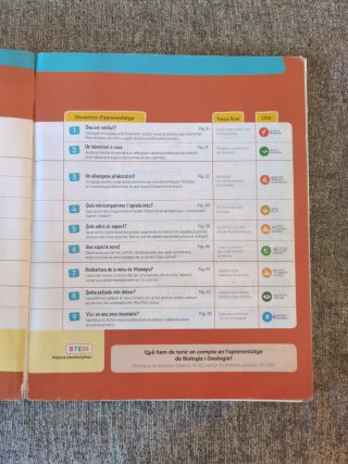 Biologia i Geologia I, ESO, Secundària, D'una a...