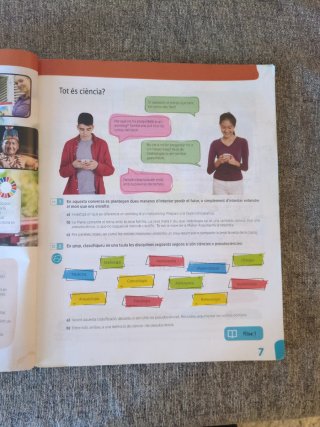 Biologia i Geologia I, ESO, Secundària, D'una a...