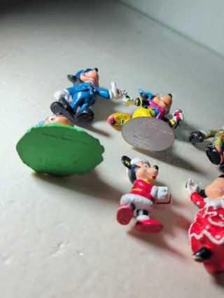 Figuras Mickey y Minnie Colección Antiguas