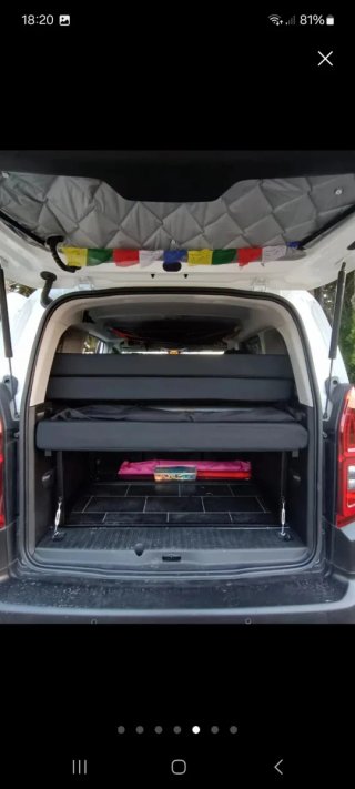 Kit Camper Peugeot Rifter - Acero