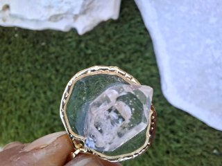 Colgante Cuarzo Diamante Herkimer