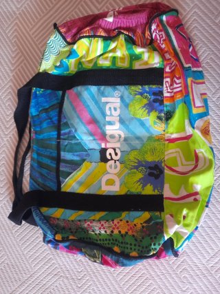 Bolso Desigual Multicolor Tela