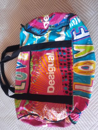 Bolso Desigual Multicolor Tela