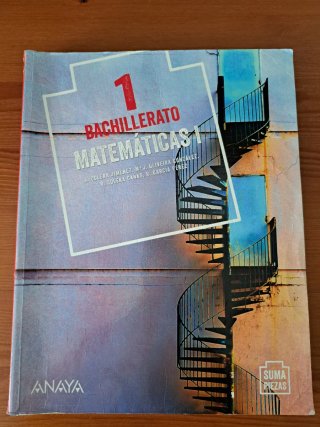 Matemáticas I. 1 Bachillerato