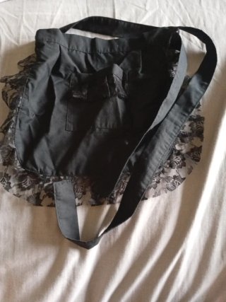 Falda pañuelo delantal floral