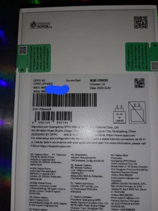 Oppo A6 +cargador +auri(256G)