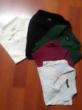 Lote 5 polos VALENTIN