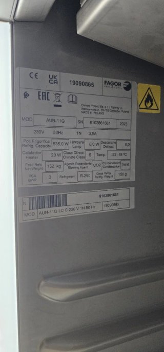 Congelador Industrial Vertical Fagor