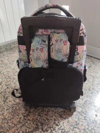 Mochila Totto con estampado divertido