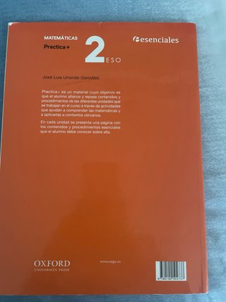 Esenciales Oxford. Practica +. Matemáticas 2.º ESO