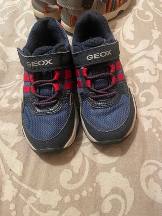 Sandalias Geox Niños Gris Naranja talla 25 y 26