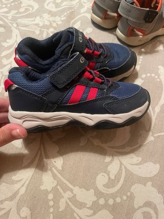 Sandalias Geox Niños Gris Naranja talla 25 y 26
