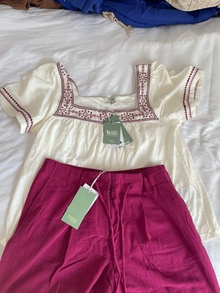 Pantalón Hoss Intropia Rosa Talla S,