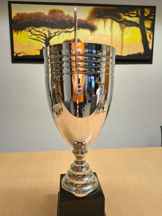 Coppa trofeo metallo 60cm 4.61kg