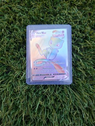 Carta Pokémon Mew VMAX Arcoíris
