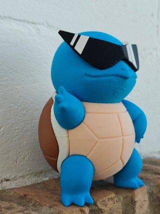 Figura Pokémon Squirtle 3D
