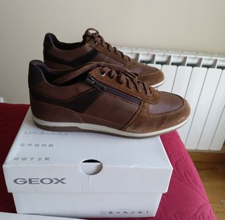Zapatillas Geox Piel Marrón Talla 39 de 119.90€