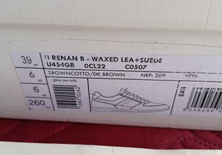 Zapatillas Geox Piel Marrón Talla 39 de 119.90€