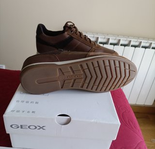 Zapatillas Geox Piel Marrón Talla 39 de 119.90€
