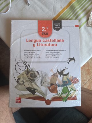 Lengua Castellana y Literatura, 2o. ESO.