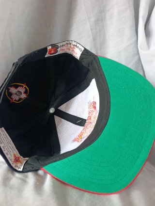 Gorra Skeleton Warriors Negra y Roja