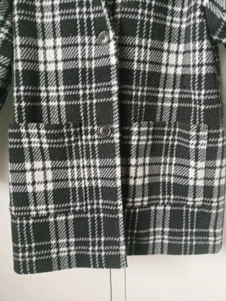 Chaqueta cuadros niña Mango talla 9 años