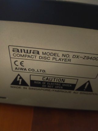 Amplificador Aiwa MX Z3250MEZ CD Radio