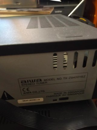 Amplificador Aiwa MX Z3250MEZ CD Radio