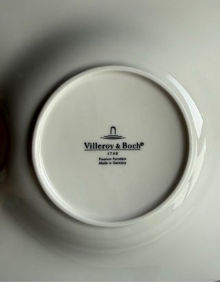 4 Platos Cuadrados Blancos Villeroy & Boch