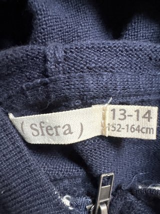 Sudadera de niño con cremallera