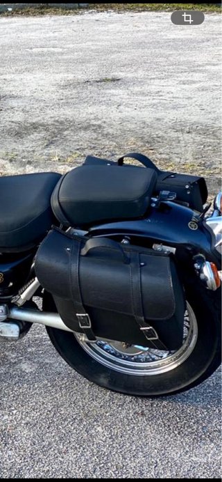 Alforjas Moto Custom Negras