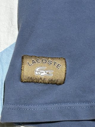 Polo Lacoste Azul Talla XXL