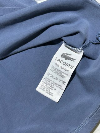 Polo Lacoste Azul Talla XXL