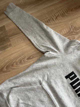Sudadera Puma Gris Mujer