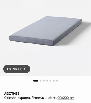 Cama Ikea Neiden 90 + Colchón