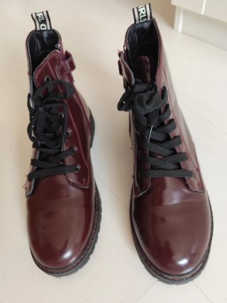 Botines burdeos