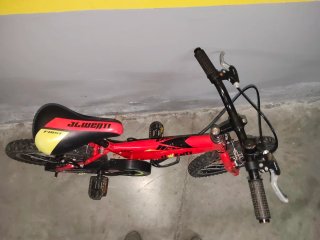 Bicicleta Infantil Roja 16