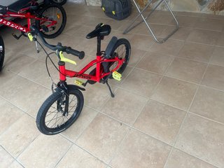Bicicleta infantil Btwin aluminio