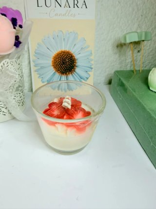 Velas Aromáticas Florales Doradas