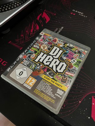 DJ Hero PS3 + Plato Inalámbrico