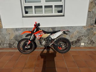 KTM EXCF 250 Enduro Moto Naranja
