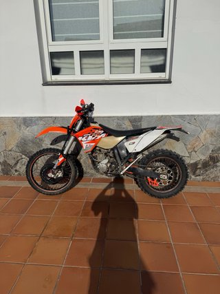 KTM EXCF 250 Enduro Moto Naranja