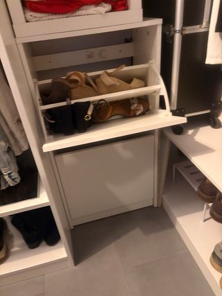 Vestidor modular blanco